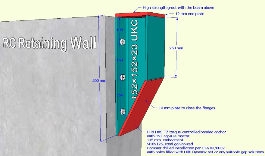 remedial-measure-of-a-100mm-shorter-wronly-done-rc-wall_2-gravesend-cycle-hub